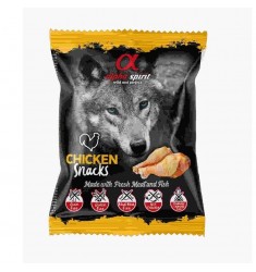 Alpha spirit Snacks para Perro de Pollo 50g (Caja 24 unidades) Comida y golosinas para perros