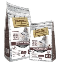 Natural Greatness Gastrointestinal es una receta hipoalergénica completa y sin cereales destinada a perros adultos