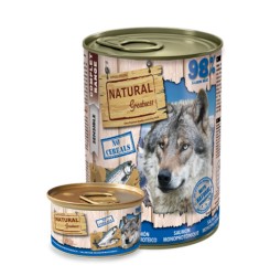 Natural Greatness Receta Monoproteica Salmon | Alimento Húmedo | Ultra Premium Quality | para perros 400g