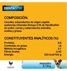 Dentastix Snack Dental para la Higiene Oral de Perros Pequeños (1 Pack de 56ud)