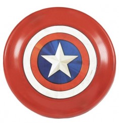 Frisbee para Perro Capitán América 26cm