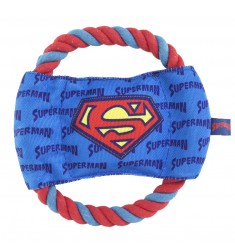 Cuerda Dental Disco para Perro Superman