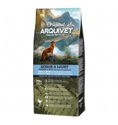 Arquivet-Original - Senior & Light - Pienso para perros adultos - Pollo y arroz - 12 Kg