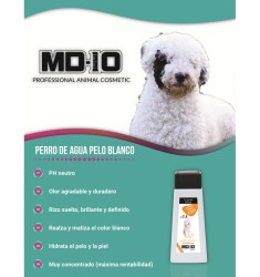 Champú Perro de Agua Español Pelo Blanco MD-10 